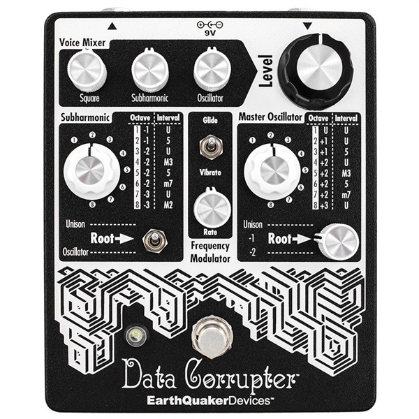 EarthQuaker Devices Data Corrupter Mod Mono PLL Harmonizer 