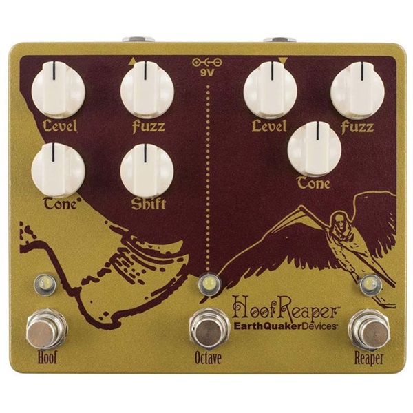 EarthQuaker Devices Hoof Reaper Dual Fuzz（ファズ）LEQD