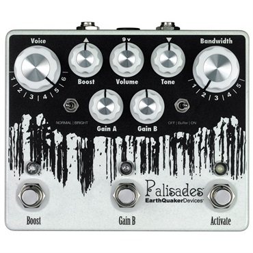 EarthQuaker Devices Palisades Mega Ultimate Overdrive（オーバードライブ）LEQD