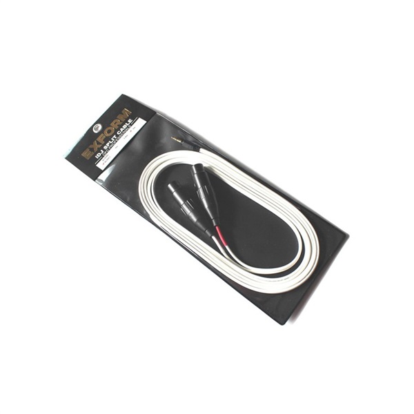 EXFORM iDJ SPLIT CABLE SERIES  XLR-FX2B-3.0M