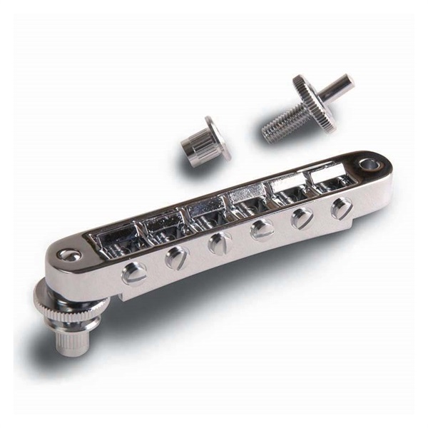 Gibson Nashville Tune-o-matic Bridge (Nickel) [PBBR-045]