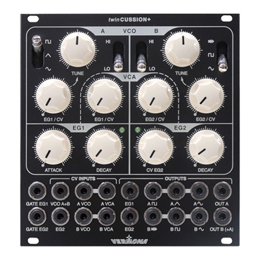 twinCussion+ ドラム・シンセサイザー・モジュール【お取り寄せ商品】