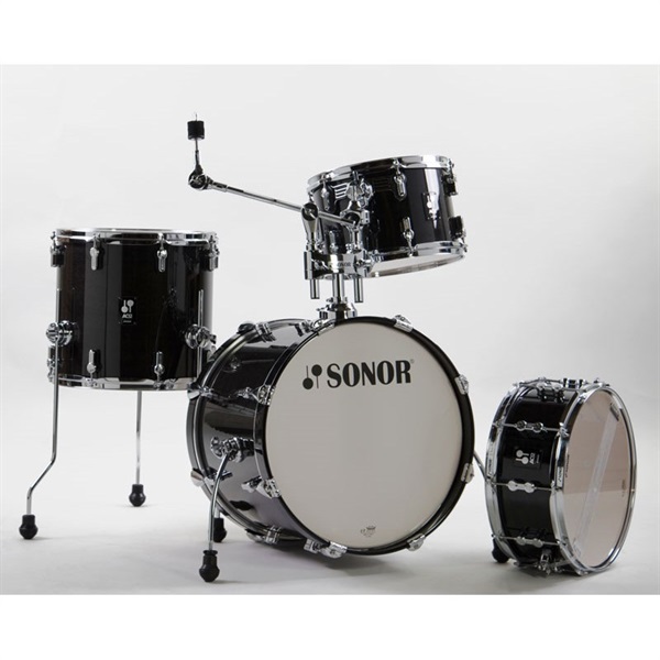 SONOR SN-AQ2BOP #TSB [AQ2 BOP Shell Set - Transparent Stain Black] 【シンバル、ハードウェア別売】※受注発注品