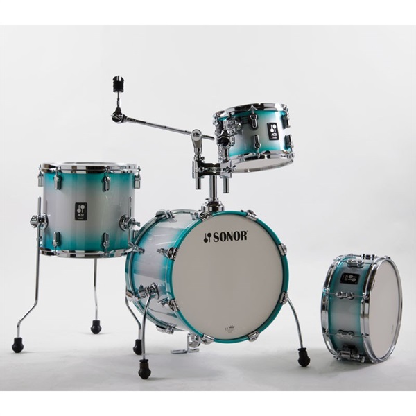 SONOR SN-AQ2SAF #ASB [AQ2 SAFARI Shell Set / Aqua Silver Burst] 【シンバル、ハードウェア別売】