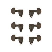 【創業50周年大決算SALE】 PMMH-030 MACHINE HEADS BLACK GROVER (HALFMOON)