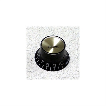 Montreux 【史上最大決算セール】 Selected Parts / Metric Reflector Knob Volume BK (Gold Top) [8855]