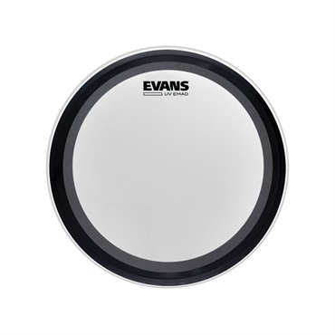 EVANS BD20EMADUV [UV EMAD Coated 20 / Bass Drum]【1ply 10mil + EMAD】【お取り寄せ品】