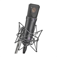 U87Ai mt Studio Set(マットブラック)<br>(専用サスペンション・専用ケースセット)(国内正規品・3年保証)(お取り寄せ商品・納期別途ご案内)  【値上げ前旧価格品】