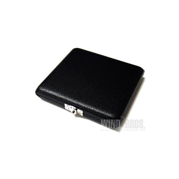 GALAX テナーサックス用リードケース ギャラックス パチン 黒 5枚入 [GTX5P BLK]
