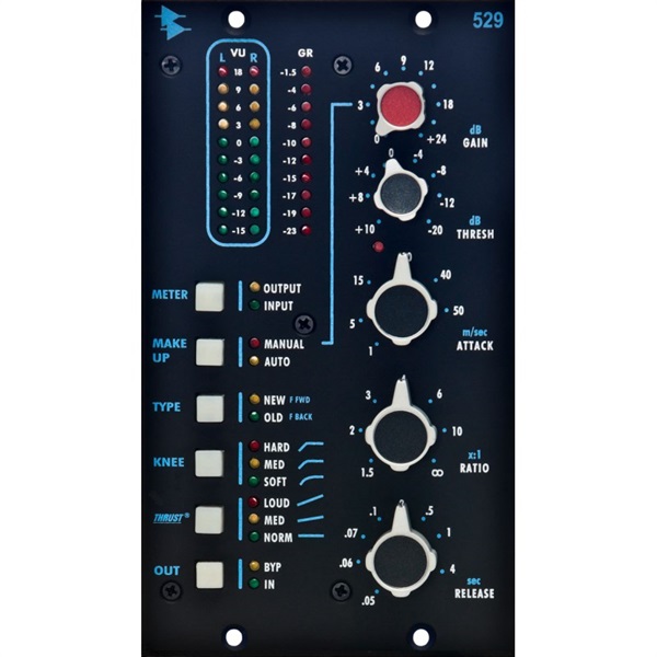 API 529（500シリーズモジュール対応 ステレオコンプレッサー)(API500シリーズ)【国内正規品】【取り寄せ商品】