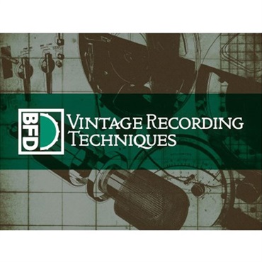BFD BFD Vintage Recording Techniques (ビーエフディー)(ドラム音源)(オンライン納品)(2時間以内に納品)