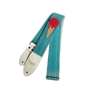 Couch Guitar Strap Ice Cream Seafoam Blue