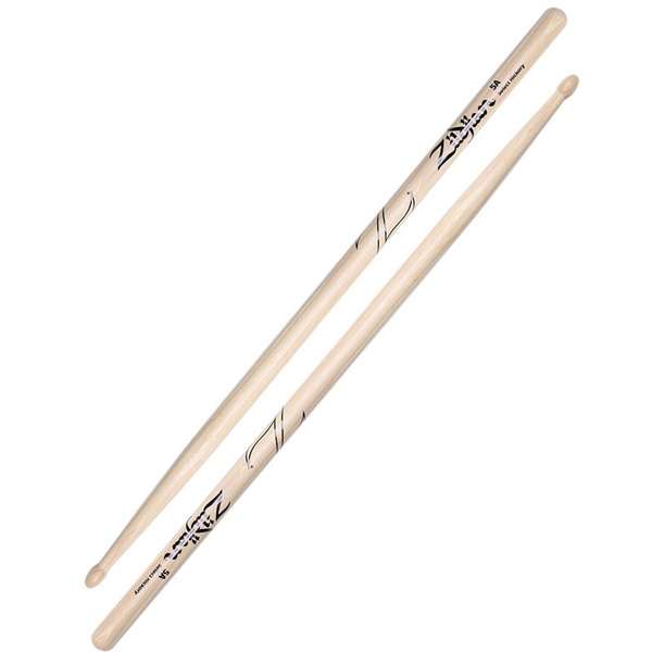 Zildjian LAZLZ5A [Hickory Series 5A / Wood Tip / Natural Finish]