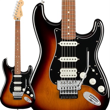 Fender MEX Player Stratocaster with Floyd Rose HSS (3-Color Sunburst/Pau Ferro) [Made In Mexico]