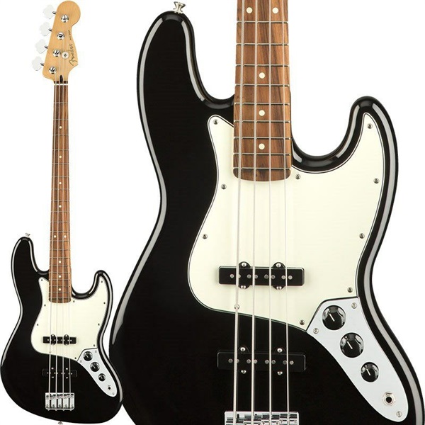 Player Jazz Bass (Black/Pau Ferro)の商品画像