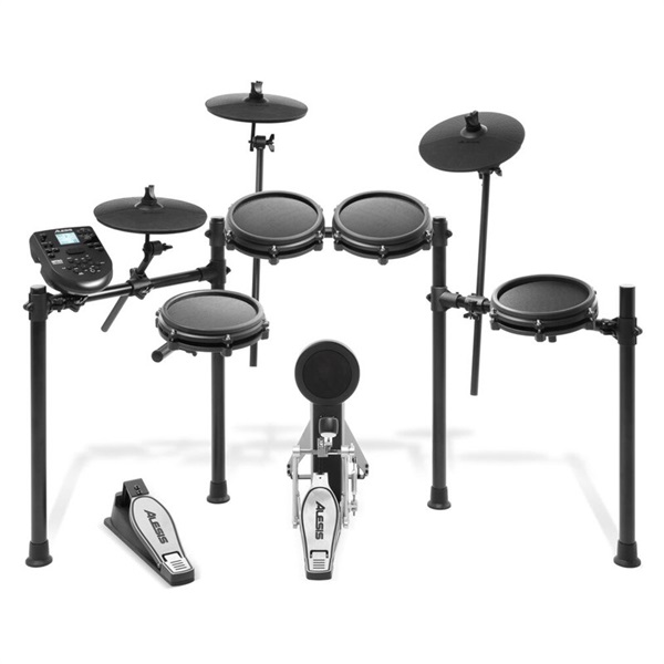 ALESIS Nitro Mesh Kit [8ピース・オールメッシュ電子ドラムキット ...