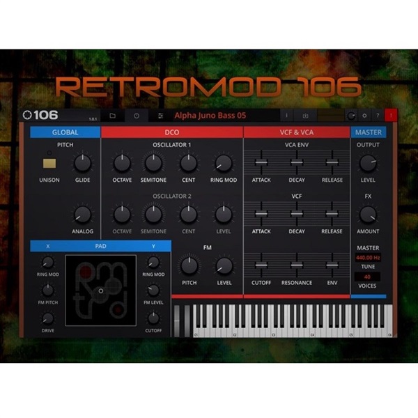 Tracktion RetroMod 106  (代引不可)(オンライン納品)