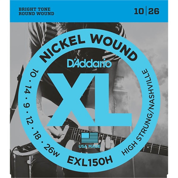 XL Nickel Electric Guitar Strings EXL150H (High-Strung， Nashville Tuning/10-26)の商品画像