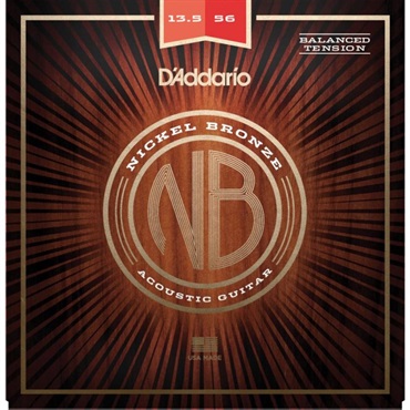 D’Addario 【値下げ！！】【夏のボーナスセール】Nickel Bronze Wound Acoustic Guitar Strings [NB13556BT/Medium， 13.5-56]