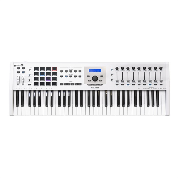 Arturia KEYLAB 61 MKII White【61鍵盤】（次回納期未定）