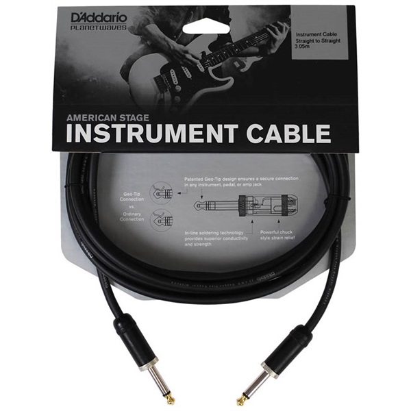 PLANET WAVES American Stage Series Instrument Cables PW-AMSG-20［20ft / 6.1m S-S］
