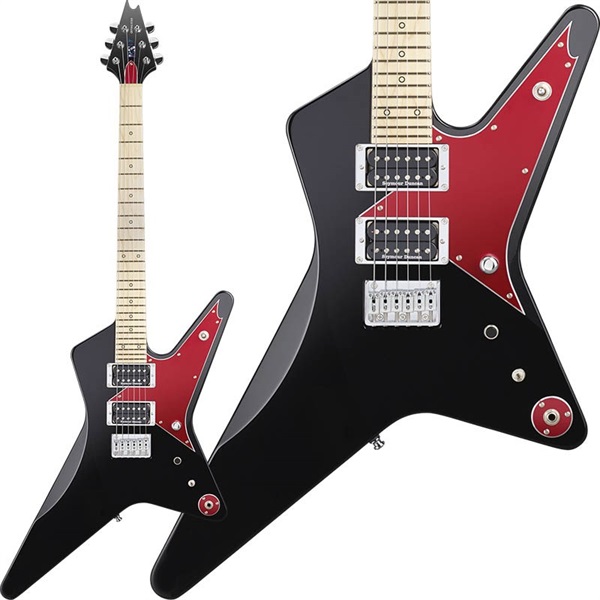 ESP THE CRYING STAR NT (Black w/FF Red) [GALNERYUS Syu Model