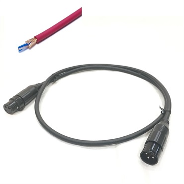 MOGAMI 2534 XLR 赤/1.5m【assy by oyaide・XLR(F)-XLR(M)】【お取り寄せ商品・受注生産の為、納期別途ご案内】