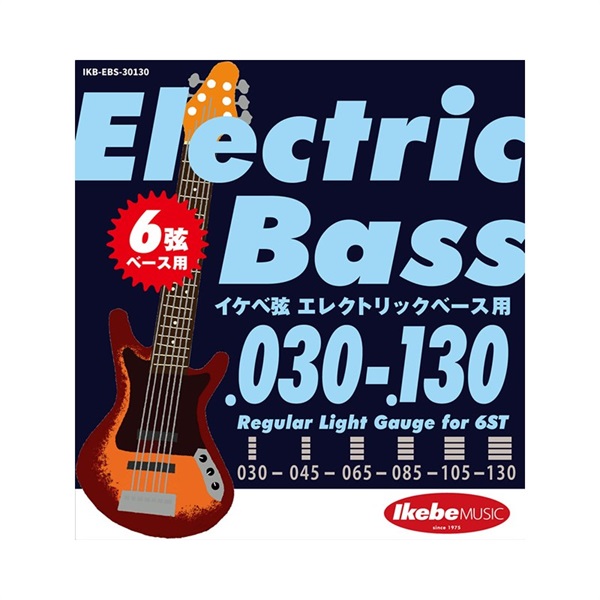 Ikebe Original Electric Bass Strings イケベ弦 6弦エレキベース用