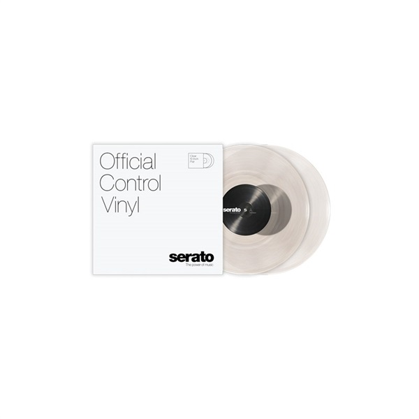 serato 10 Serato Control Vinyl [Clear] 2枚組 セラート コントロールバイナル SCV-PS-CLE-10 【10インチ盤2枚セット】