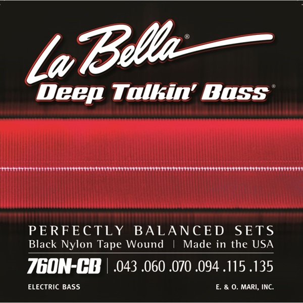 La Bella 760N-CB Black Nylon Tape Wound [6strings] ｜イケベ楽器店