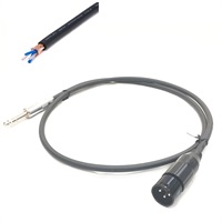 2534 TXM 黒/5.0m【assy by oyaide・TRS-XLR(M)】【お取り寄せ商品・受注生産の為、納期別途ご案内】