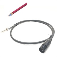 【創業50周年大決算SALE】2549 TXM 赤/1.0m【assy by oyaide・TRS-XLR(M)ケーブル】(TRS-XLRオス・ケーブル)(モガミ)(オヤイデ)