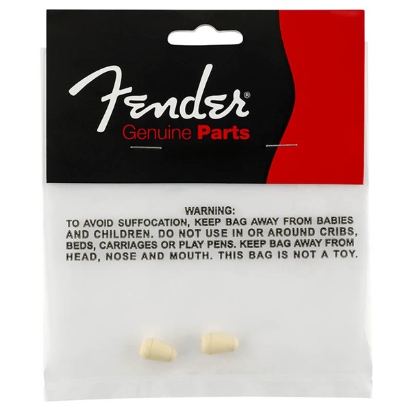 Fender USA Road Worn Stratocaster Switch Tip， Aged White [0997205000]