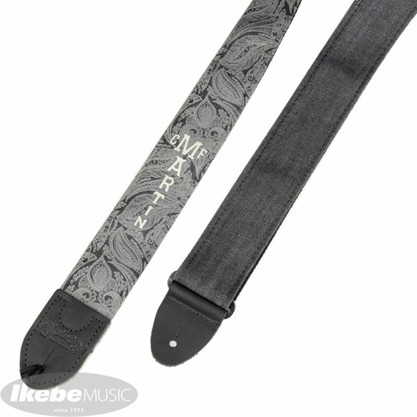 MARTIN Denim Strap Scroll-and-Leaf Pattern [18A0109]