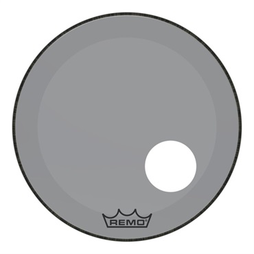 REMO P3-322B-OH #SM [Powerstroke P3 for Bass Drum Front Colortone 22 / Smoke]
