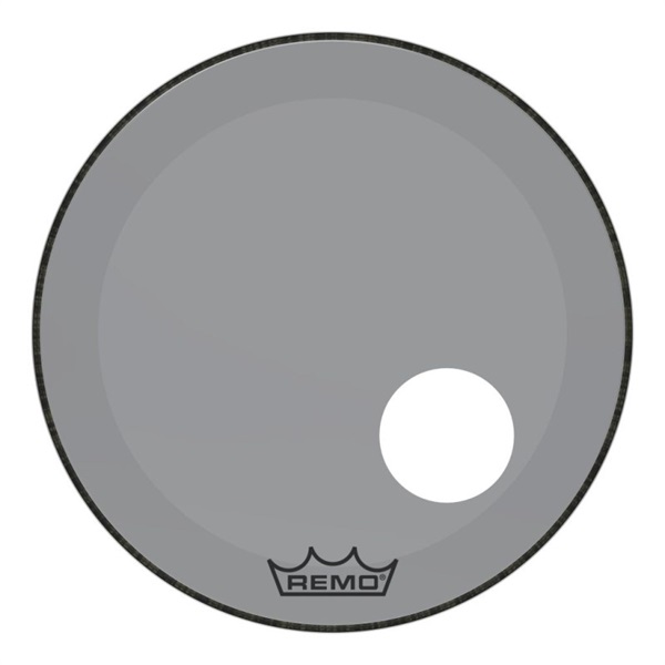 REMO P3-322B-OH #SM [Powerstroke P3 for Bass Drum Front Colortone 22 / Smoke]