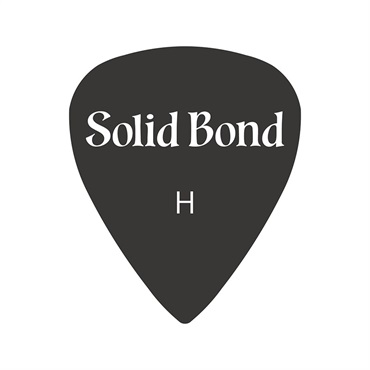 Solid Bond Teardrop Pick [PD1-BKH]