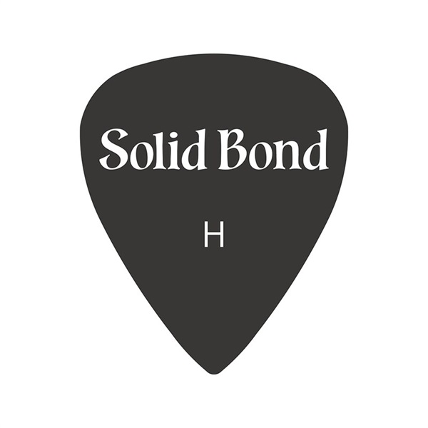 Solid Bond Teardrop Pick [PD1-BKH]