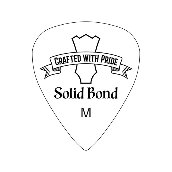 Solid Bond Teardrop Pick [PD2-WHM]