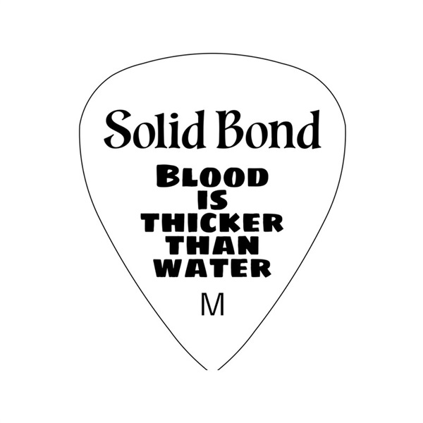 Solid Bond Teardrop Pick [PD3-WHM]