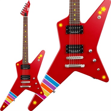 ESP ESP×バンドリ！Poppin'Party Series 戸山香澄 Model RANDOM STAR Kasumi III -LED- 【受注生産品】