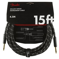 Deluxe Series Instrument Cable Straight/Straight 15' (Black Tweed)