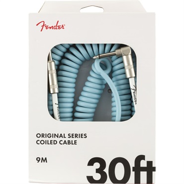 ORIGINAL SERIES COIL CABLE 30FEET (DAPHNE BLUE)(#0990823006)