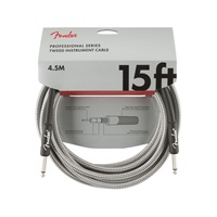 Professional Series Instrument Cable 15' (White Tweed)
