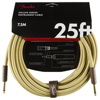 【創業50周年大決算SALE】 Deluxe Series Instrument Cable Straight/Straight 25' (Tweed)