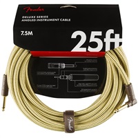Deluxe Series Instrument Cable Straight/Angle25' (Tweed)