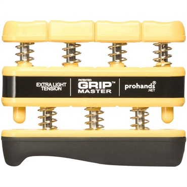 prohands スタンダードモデル/GRIPMASTER [GM-14000 Extra Light/3.0LB(1.4kg)Yellow]【ハンド・エクササイザー】