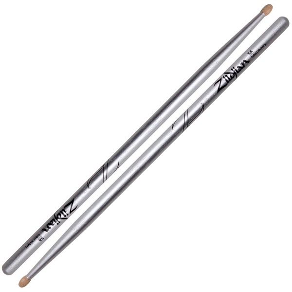 Zildjian LAZLZ5ACS [5A Chroma Silver / Wood Tip]