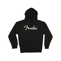 【創業50周年大決算SALE】 Fender Logo Hoodie Black L