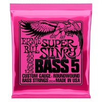Custom Gauge Round Wound Bass 5-Strings/#2824 SUPER SLiNKY
